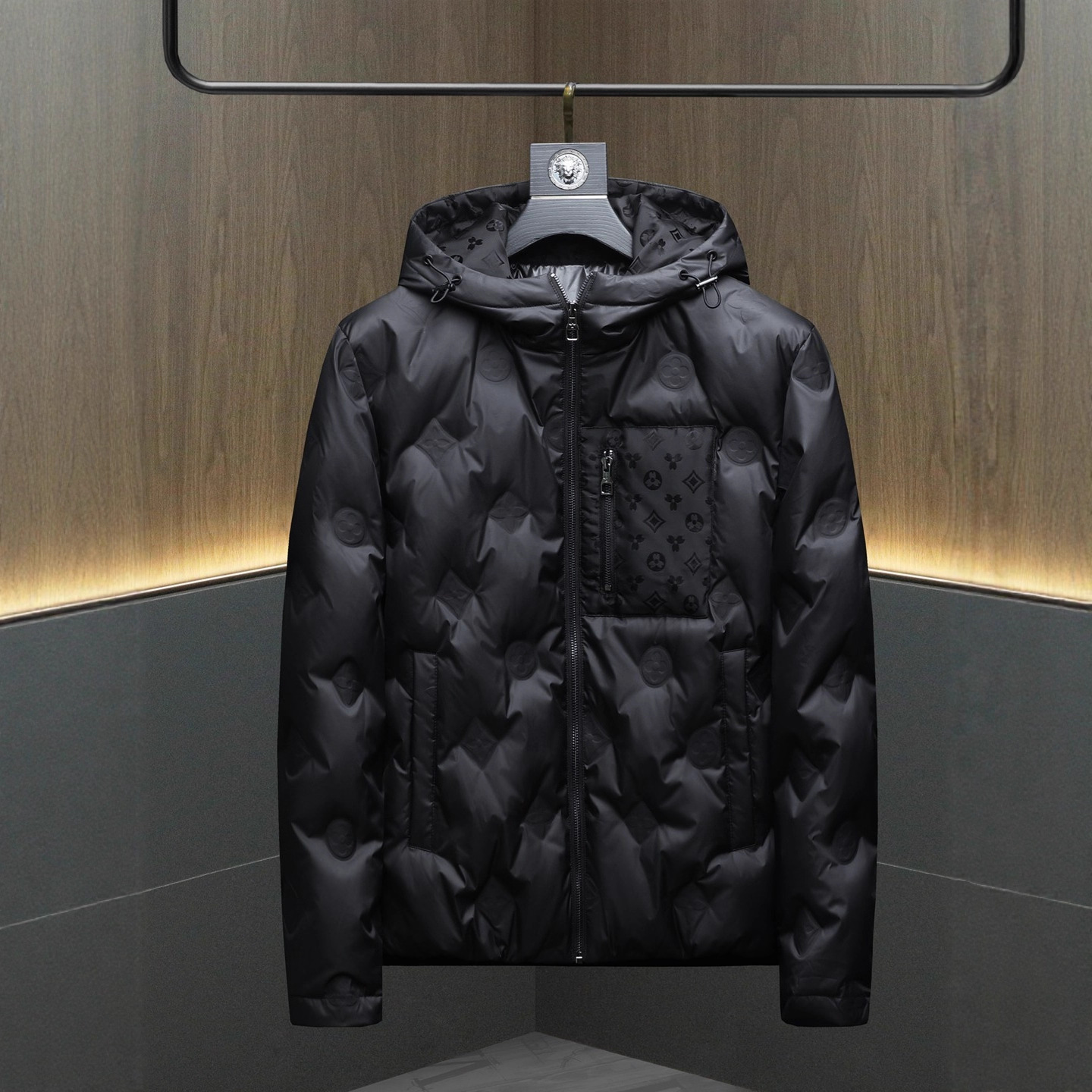 men down jacket 2025 Winter Men's Fashion Big Brand Jacket White Duck Down Hooded Design European Station Factory Direct Sale Warm Coat - view 3