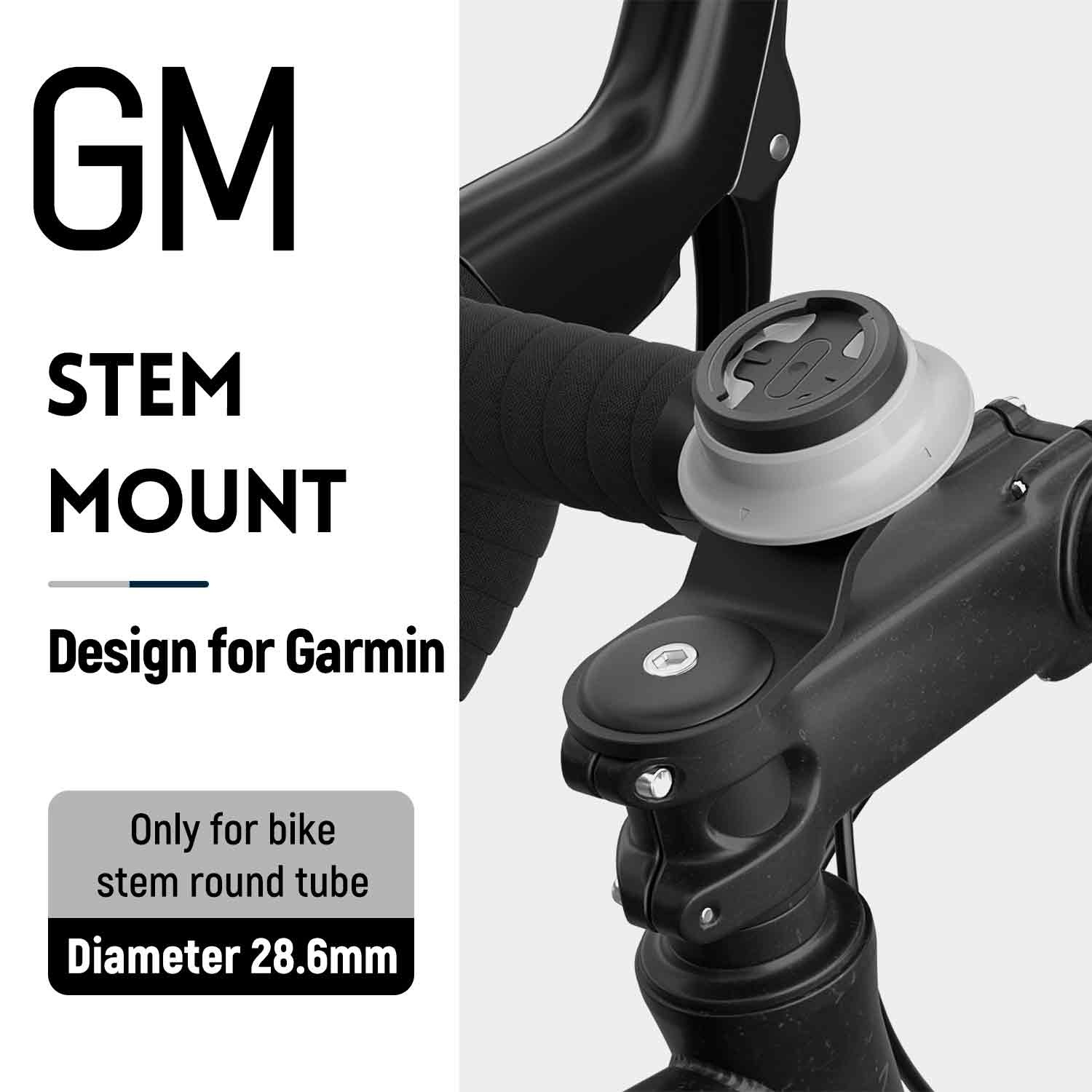Cycling GPS Computer Extension Bracket, Aluminum Stem Mount, Quick-Release Base for Garmin, XOSS and iGPSPORT