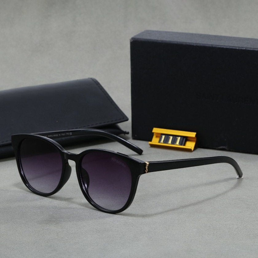 Designer Round Frame Sunglasses For Men Womens Fashion Classic Retro Outdoor UV Protection Trendy Stylish Cool Lightweight Comfortable Eyewear