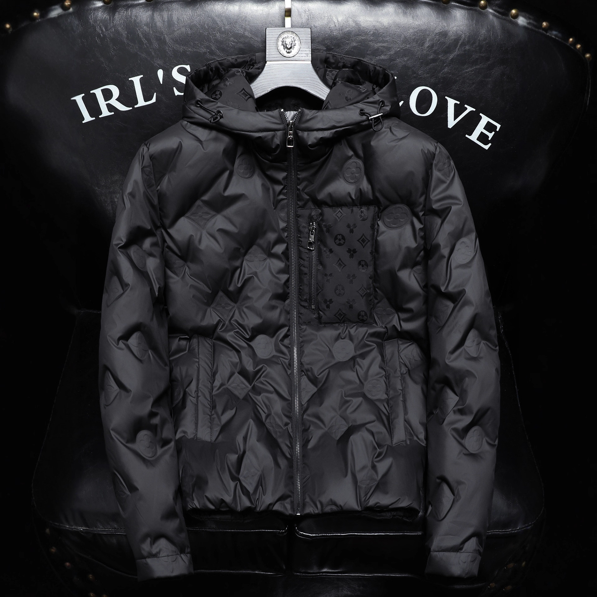 men down jacket 2025 Winter Men's Fashion Big Brand Jacket White Duck Down Hooded Design European Station Factory Direct Sale Warm Coat - view 4