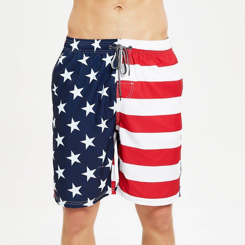 2026 New Arrivals Men's 5-Inch Quick-Dry Board Shorts | Gradient Color Beach Surf Trunks for Amazon
