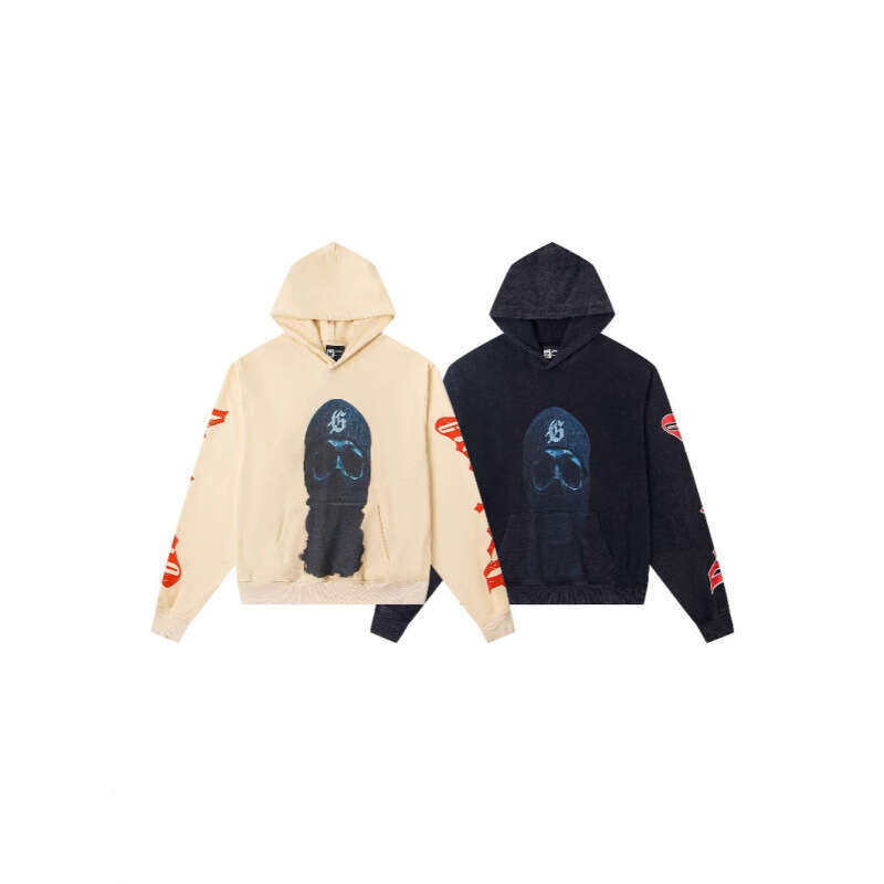 Autumn And Winter New Digital Print Hip-Hop Trendy Hoodie Sweatshirt Loose Casual Warm Soft Comfortable All Match Youth Fashion Pullover