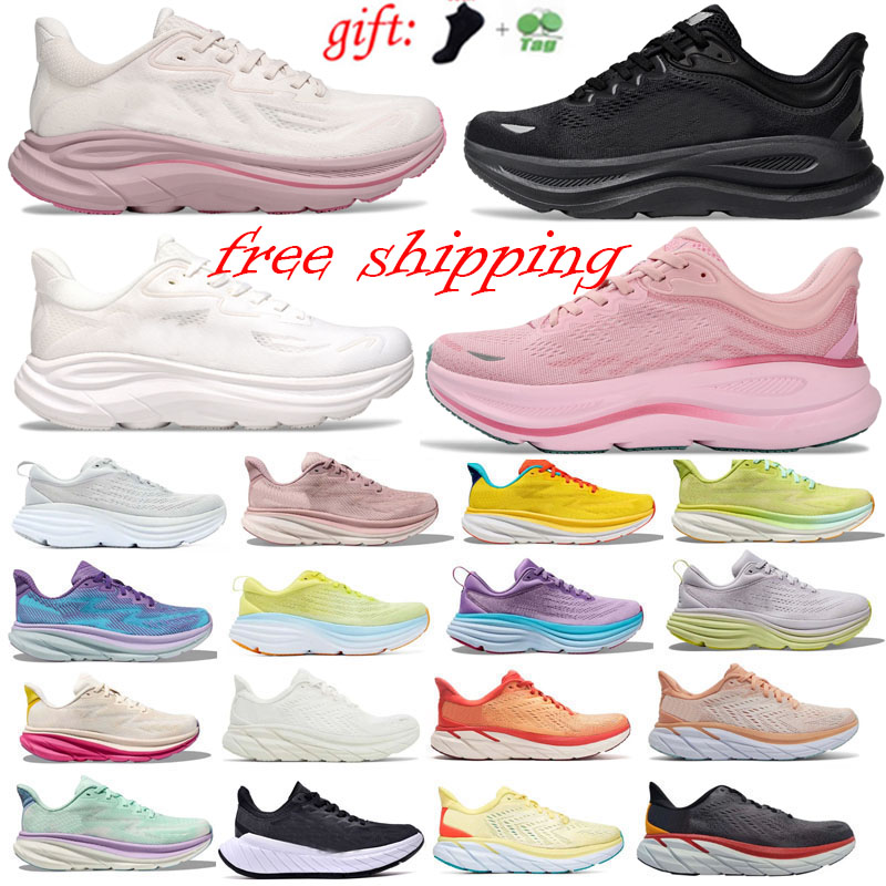 wholesale Women Men Running Shoes Designer Sneakers Triple Black White Pink Sports Sneaker Womens Mens Womens Outdoor Trainers size 36-47 Free Shipping