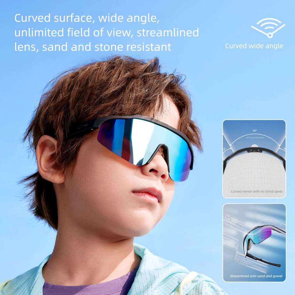 Children's Cycling Goggles, Anti-Fall And Windproof, Polarized Sunglasses For Outdoor Sports, Unisex Chunjinqiuli