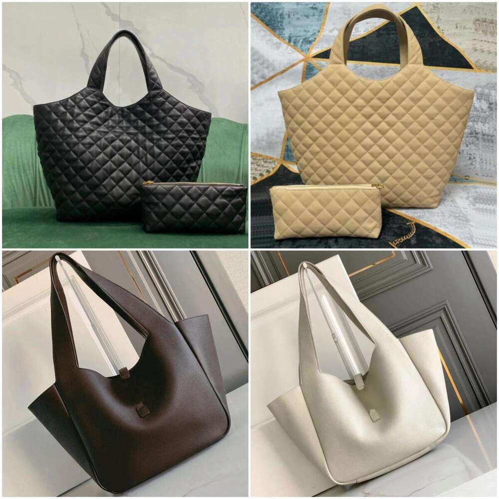 Shopper designer handbag high quality maxi shopping bag in quilted lambskin women large tote crossbody shoulder bags luxury purse
