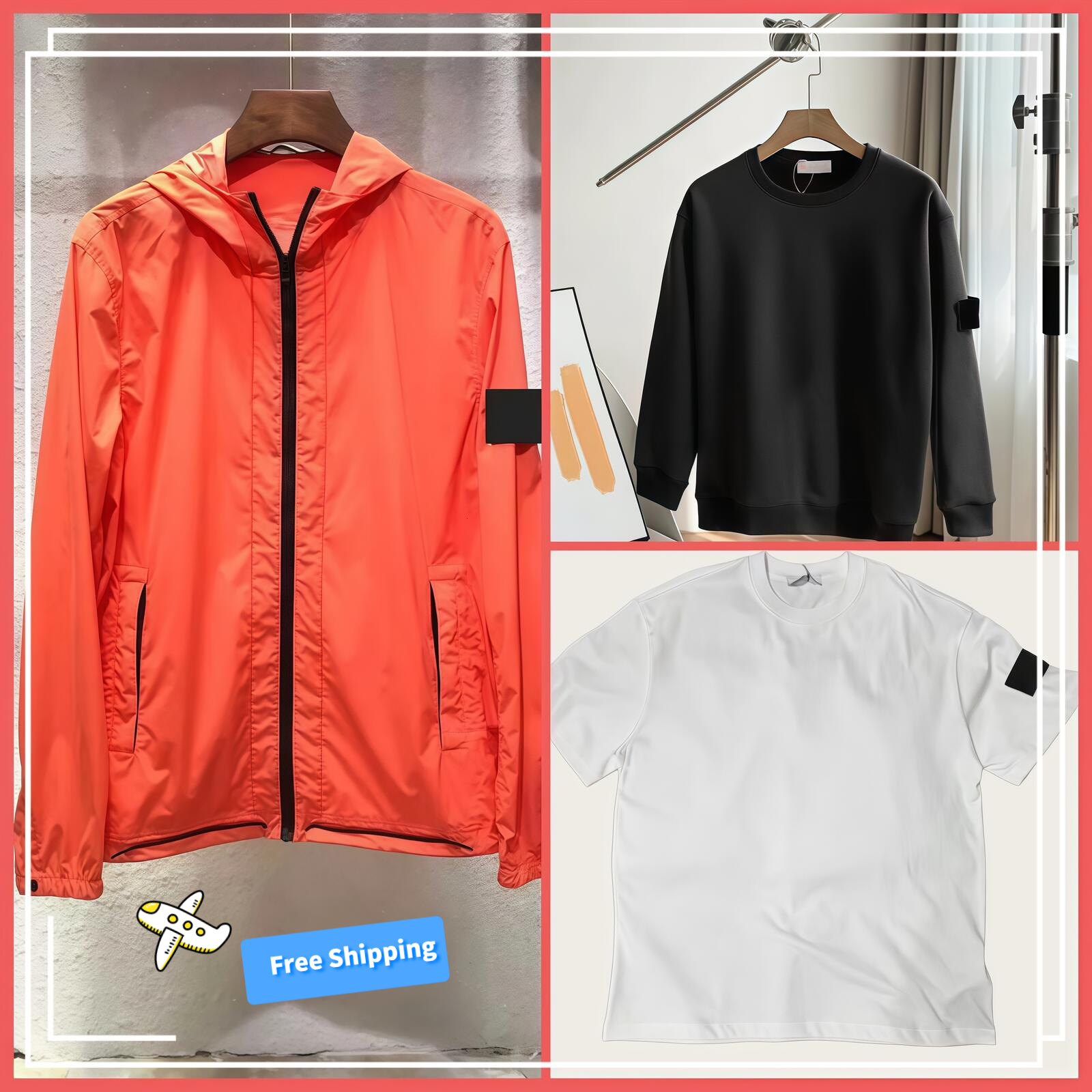 Jacket Designer Fashion Winter Warm Hoodie Windproof Parka With Badge pull coat Casual Streetwear Zip UP Hoodie Outerwear Outdoor Coat 59