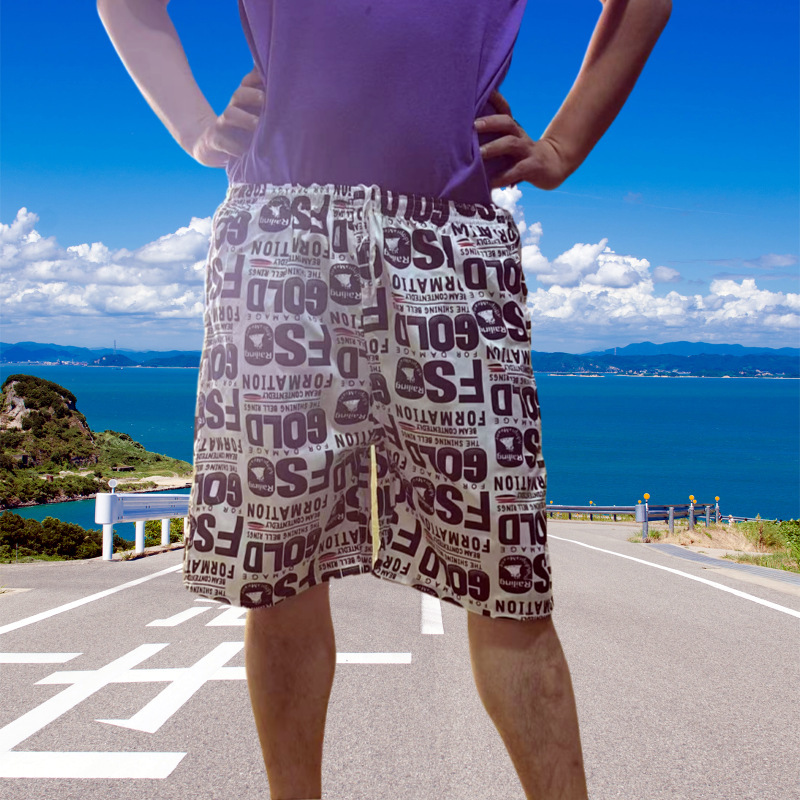 2026 New Arrivals Men's Quick-Dry Board Shorts | Loose Fit European-American INS Style Trunks for Rafting & Vacation