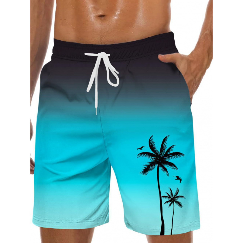 2026 Summer New Arrivals Men's Printed Athletic Shorts | Stylish Casual Beach Trunks