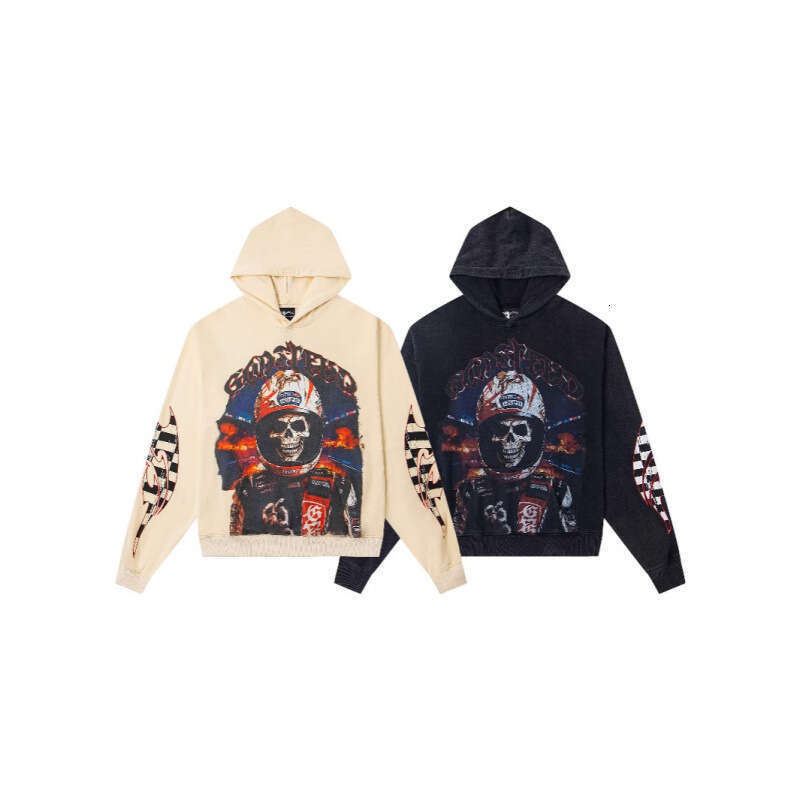 Autumn And Winter New Digital Print Hip-Hop Trendy Hoodie Sweatshirt Loose Casual Warm Soft Comfortable All Match Youth Fashion Pullover