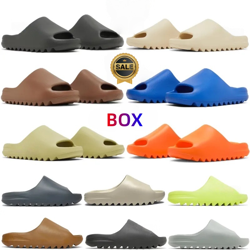 woman sandals Sandals Designer sandals designer slippers Men Woman Vermillion Mineral Blue Onyx Pure Sandals Slide Slipper Ochre Bone Resin Clog Desert slides 36-48