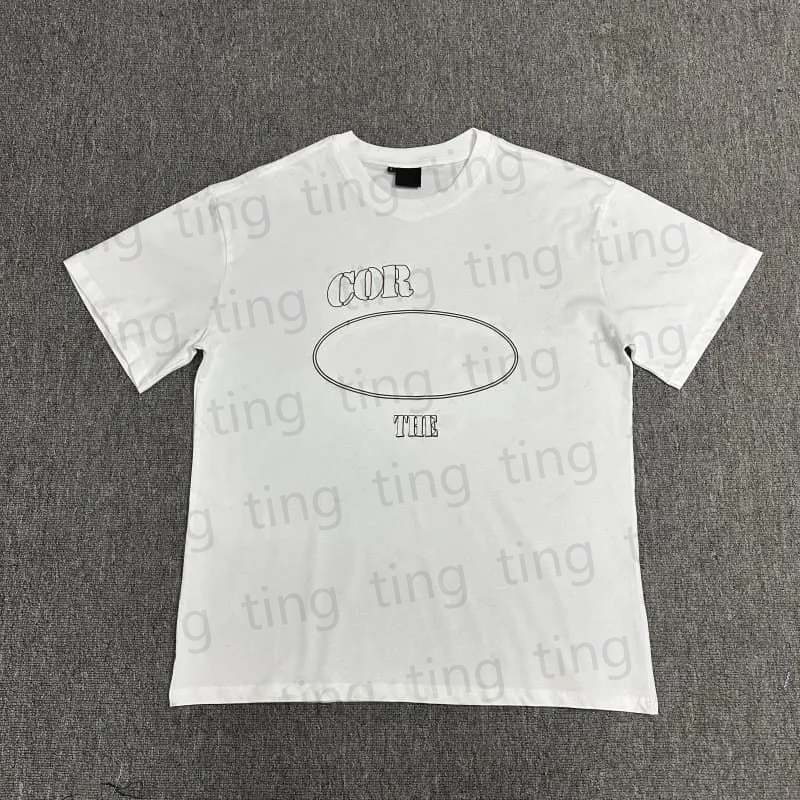 Summer short sleeved women's T-shirt men's T-shirt pure cotton printed short sleeved casual cotton casual short sleeved T-shirt