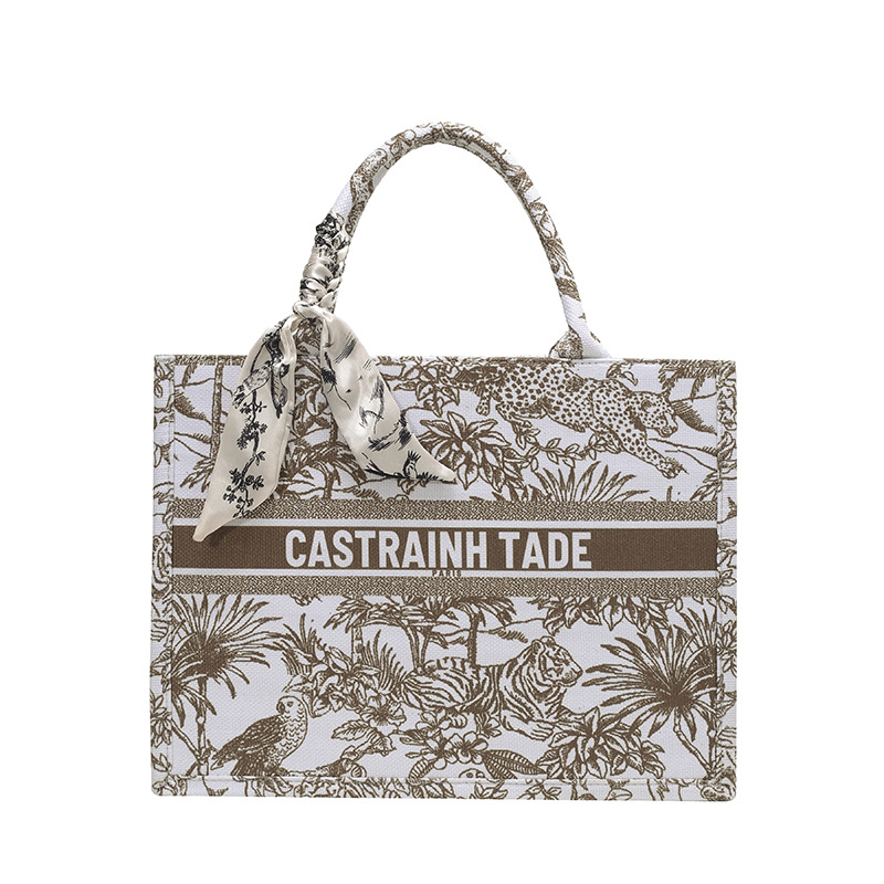 2026 summer new casual fashion retro tote bag Versatile large capacity trend commuter designer cross body bag for women