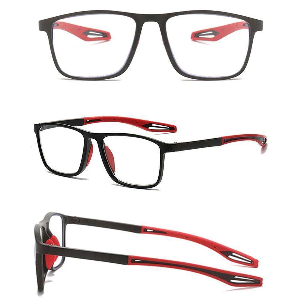 CRIXALIS Fashion Square Reading Glasses For Men And Women TR90 Frame Eyeglasses Unisex +1.0 +1.25 +1.5 +1.75 +2.0 + 2.25 +2.5