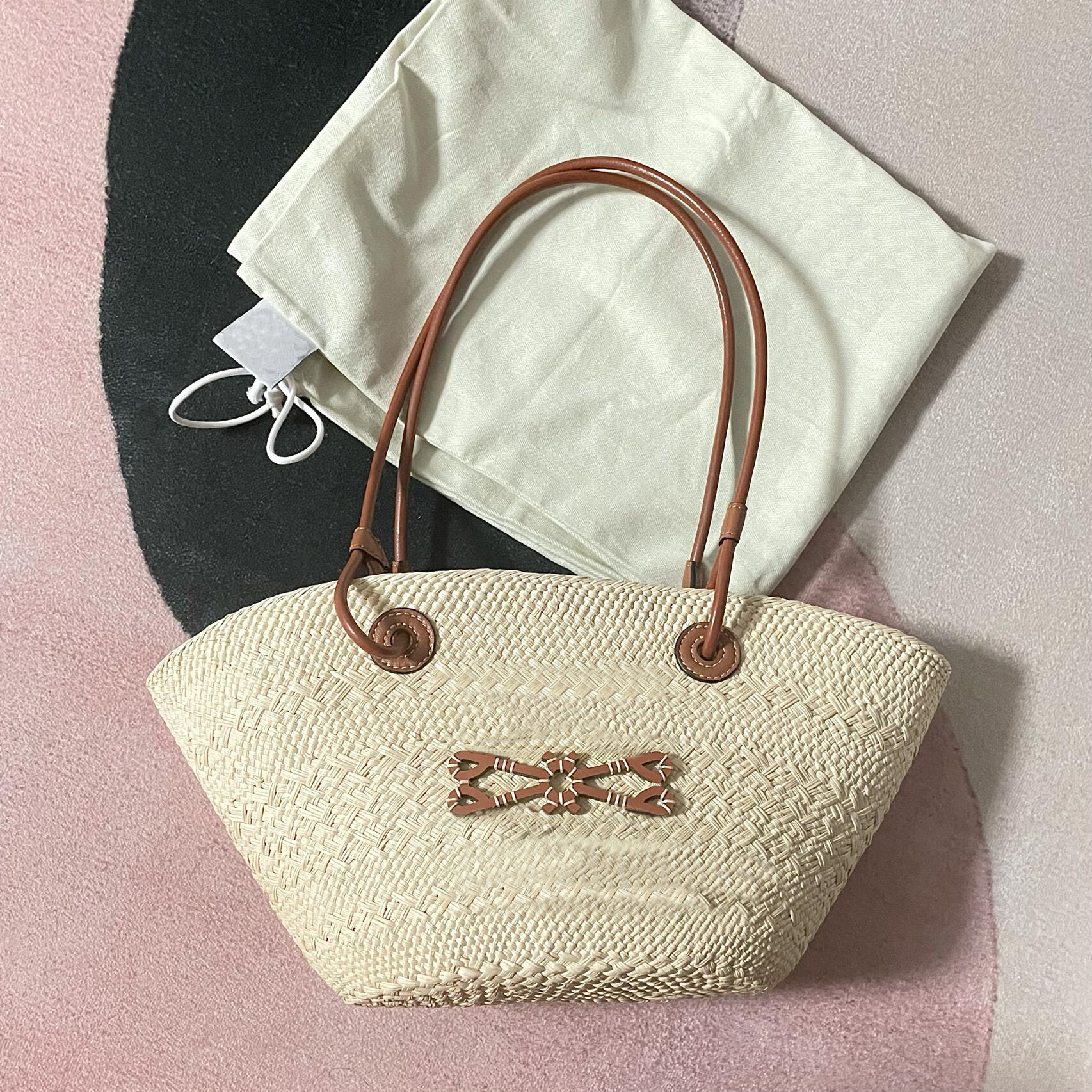 Summer designer bags Luxury handbag Raffias Straw weave Anagram Basket bag Women men Linen woven Font Tote bag fashion Shoulder beach bag vacation travel Shopper bag