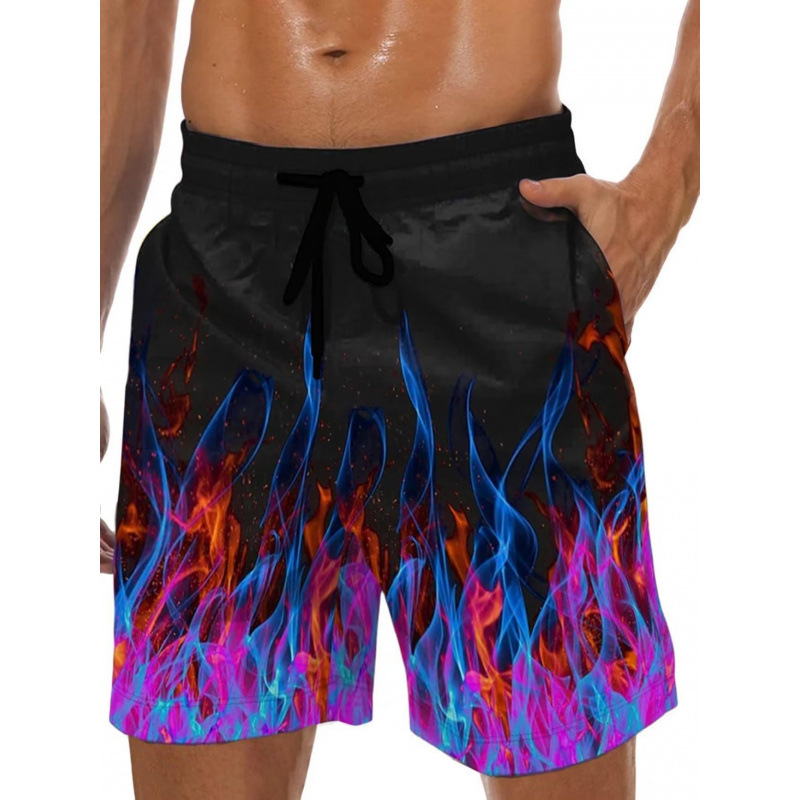2026 Summer New Arrivals Men's Printed Athletic Shorts | Stylish Casual Beach Trunks
