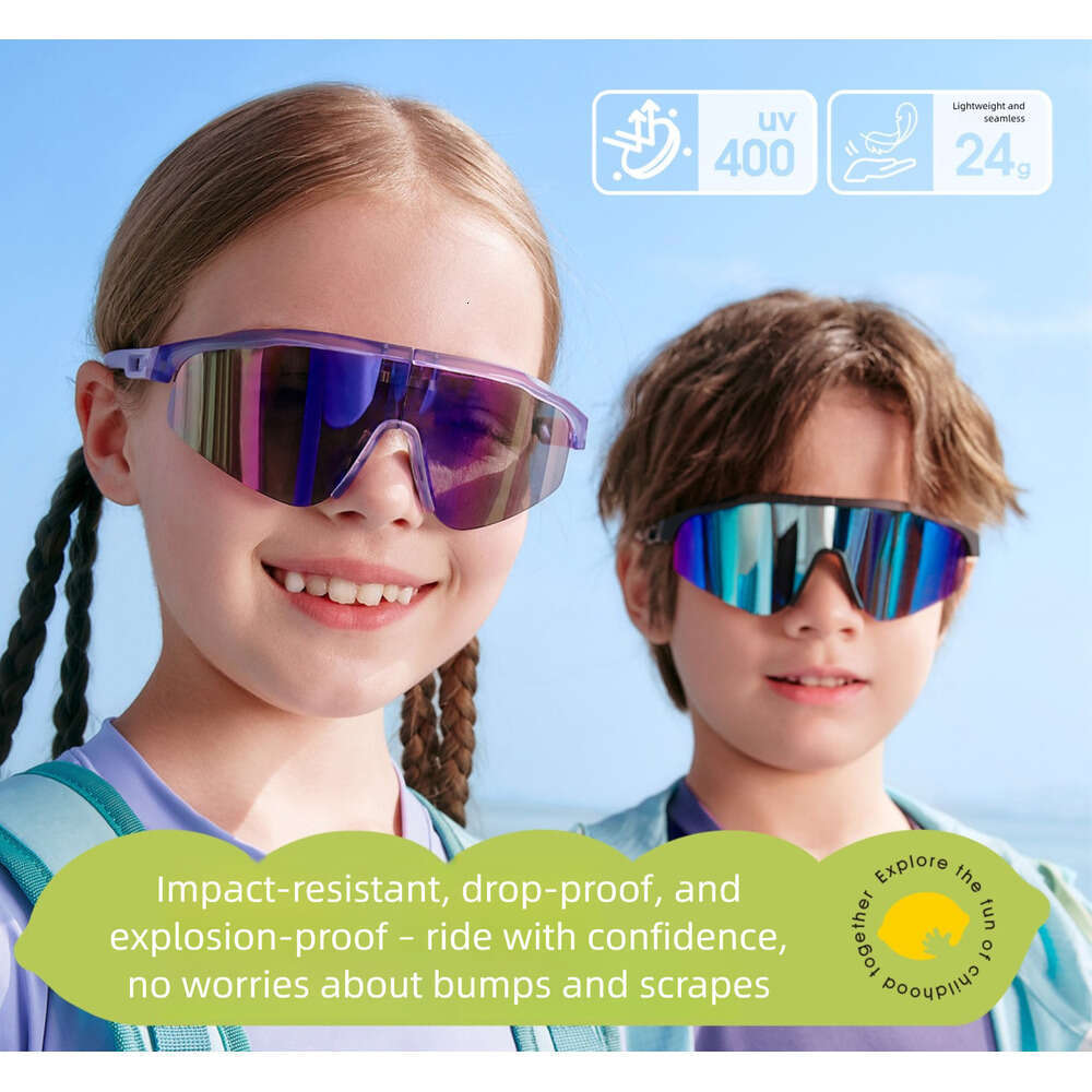 Children's Cycling Goggles, Anti-Fall And Windproof, Polarized Sunglasses For Outdoor Sports, Unisex Chunjinqiuli