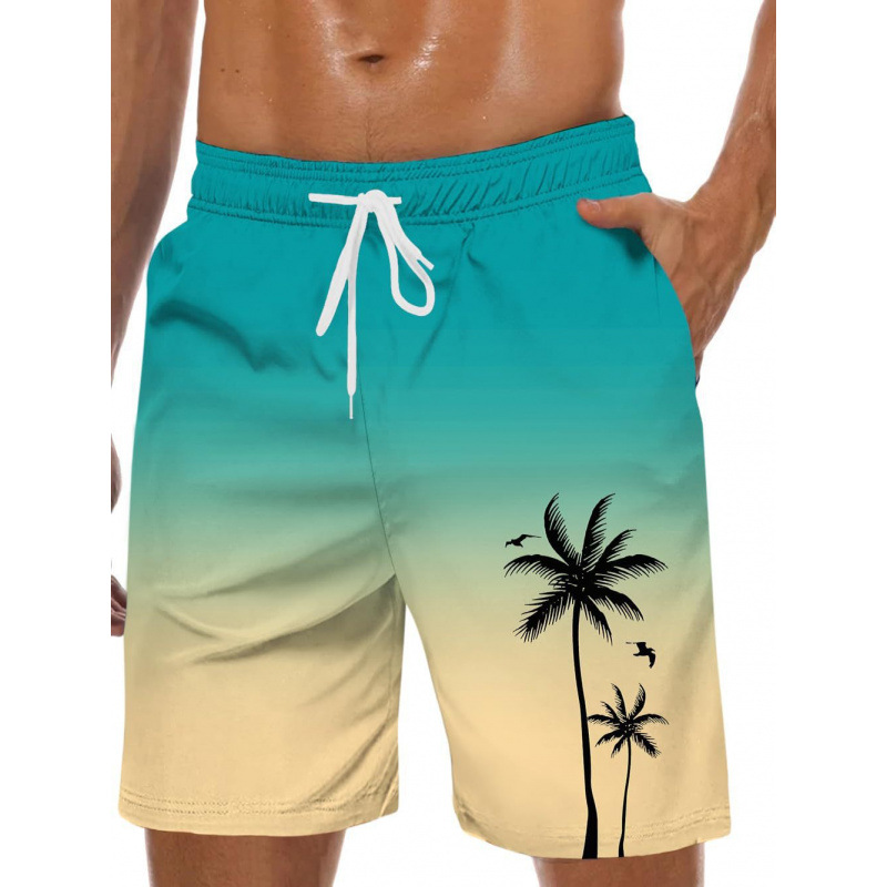 2026 Summer New Arrivals Men's Printed Athletic Shorts | Stylish Casual Beach Trunks