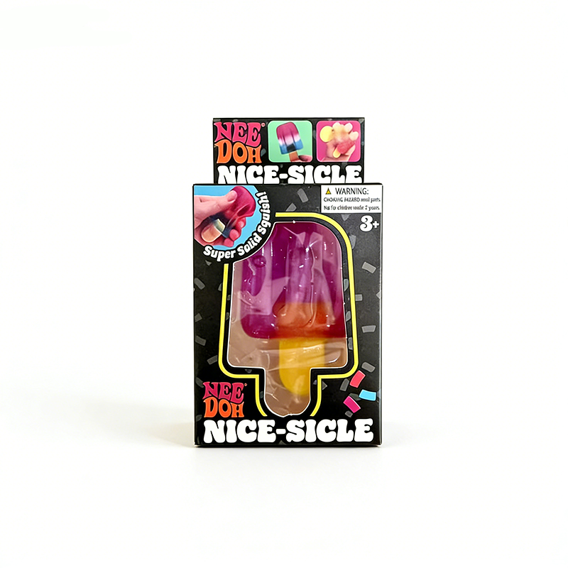 IN stock NeeDoh Sicle Popsicle Sensory Squeeze Toy Super Solid Squish Stress Relief for Kids Adults Gift Decompression Toy Fidget Toys