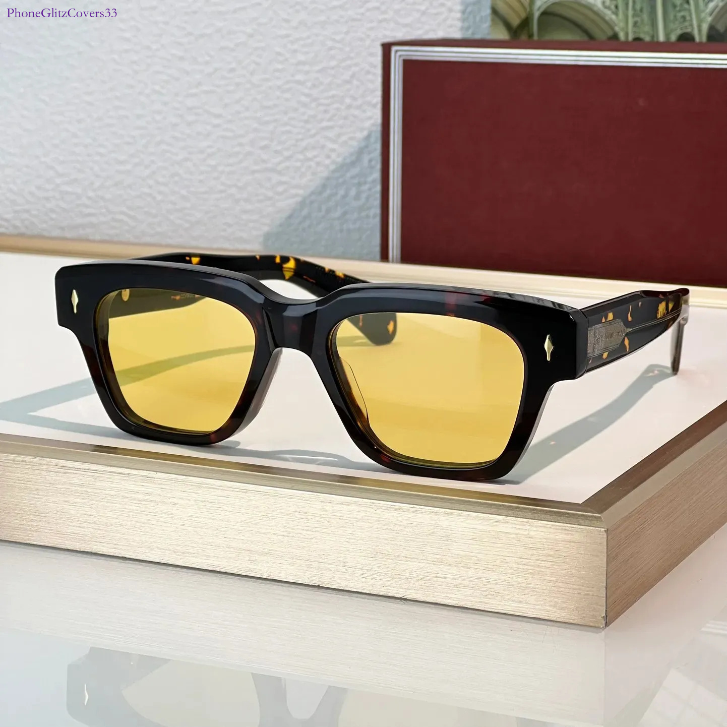 Designer Fashion Sunglasses For Men Women FELLINI Popular Summer Stylish High Street Leisure Style Anti-Ultraviolet UV400 Square Full Frame Glasses with Box