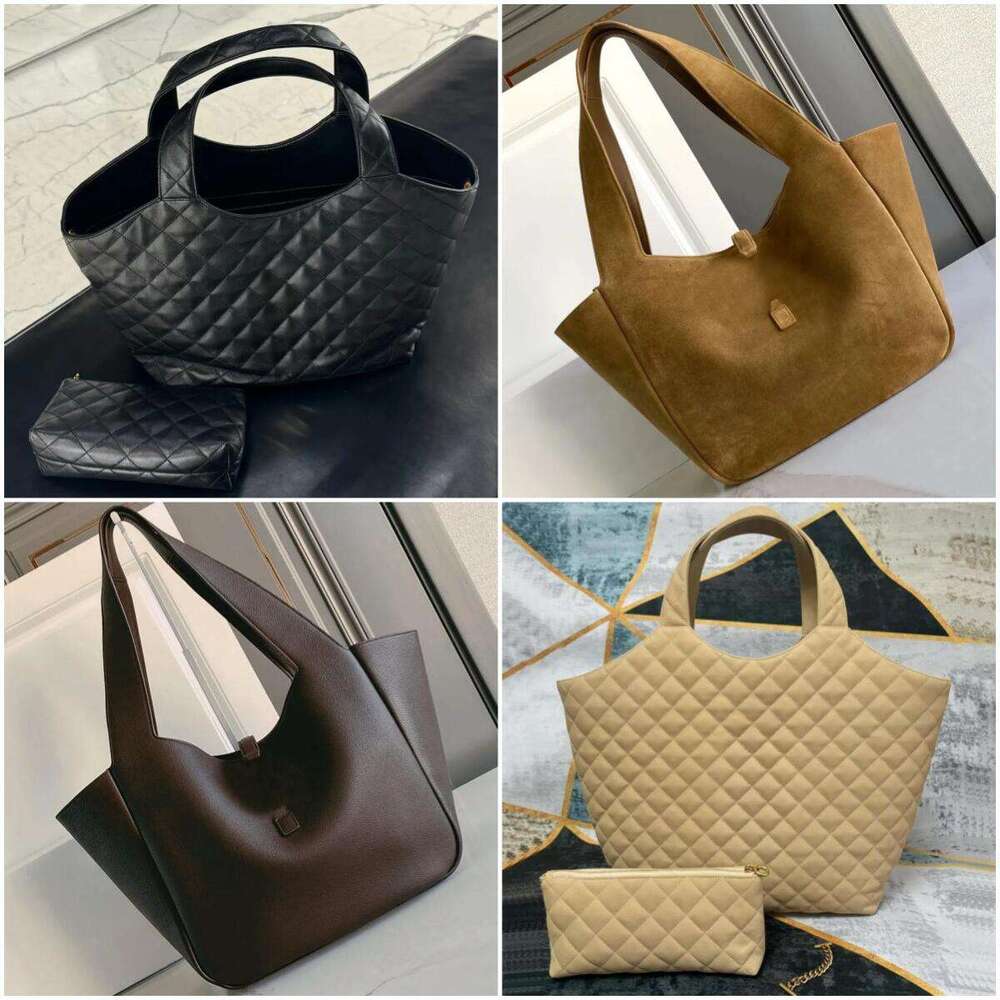 Shopper designer handbag high quality maxi shopping bag in quilted lambskin women large tote crossbody shoulder bags luxury purse