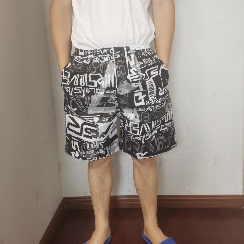 2026 New Arrivals Men's Quick-Dry Board Shorts | Loose Fit European-American INS Style Trunks for Rafting & Vacation