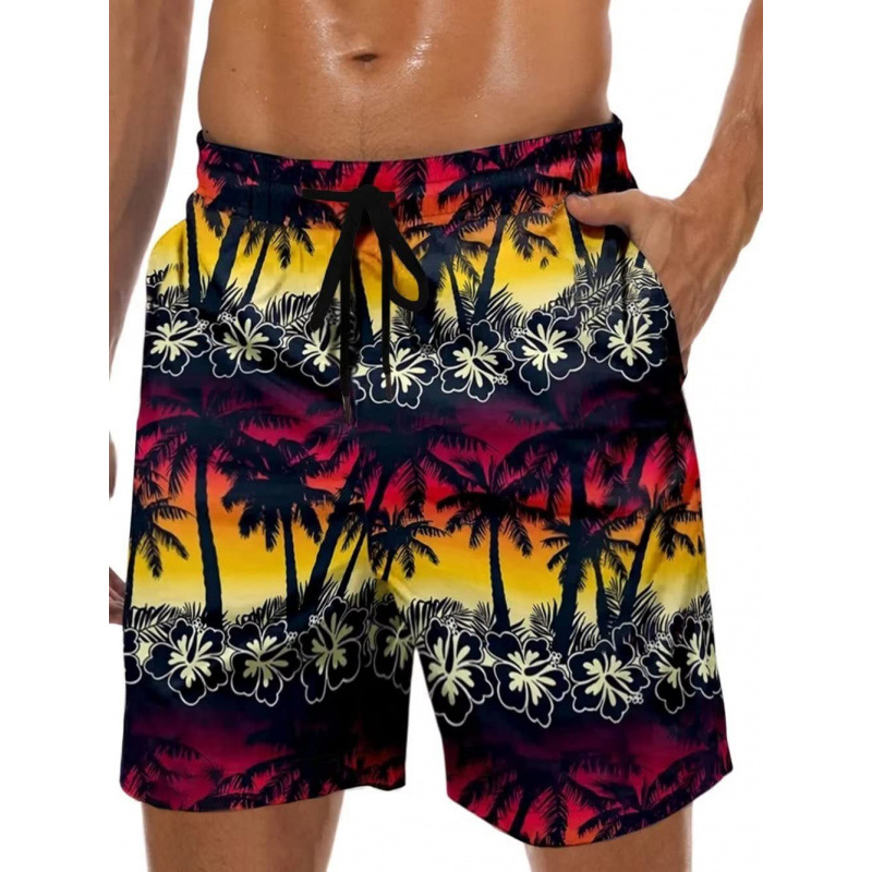 2026 Summer New Arrivals Men's Printed Athletic Shorts | Stylish Casual Beach Trunks