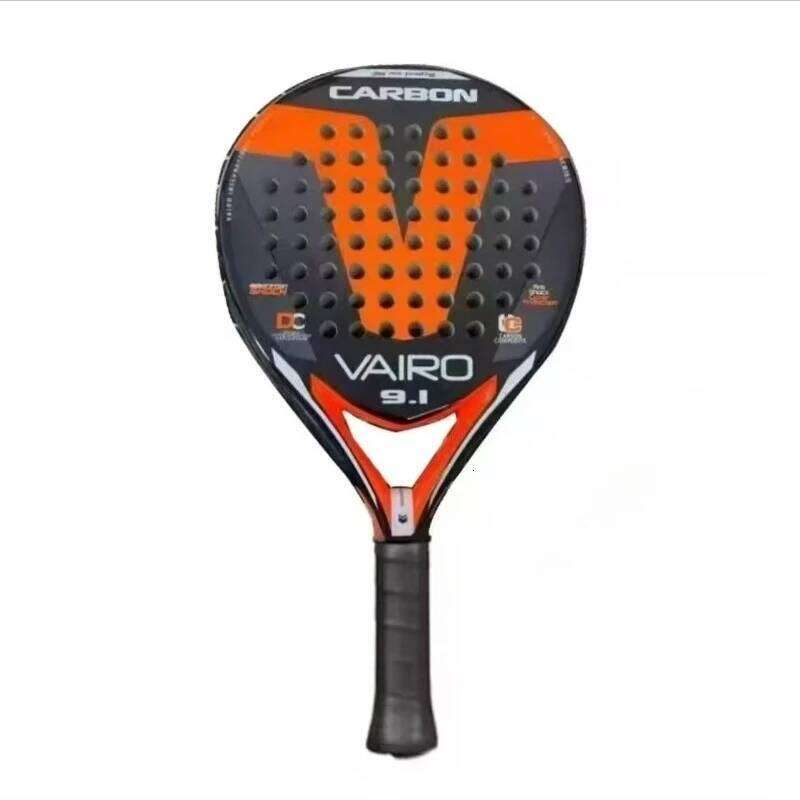 2026 Racket Carbon Fiber Surface with EVA Memory Flex Foam Core Lightweight Padel Racquet 26H0401
