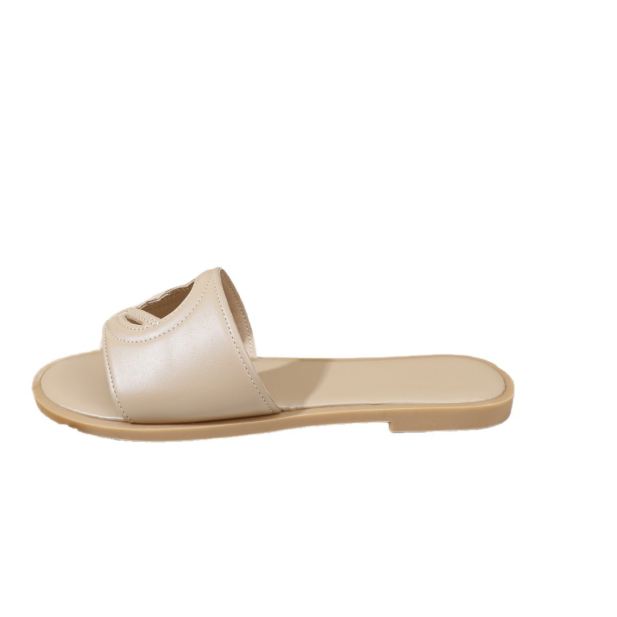 2026 Summer New Fashionable Casual Designer Sandals Outdoor Home Versatile Flat Slippers for Women