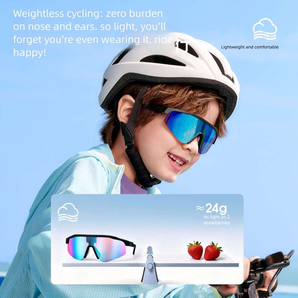 Children's Cycling Goggles, Anti-Fall And Windproof, Polarized Sunglasses For Outdoor Sports, Unisex Chunjinqiuli