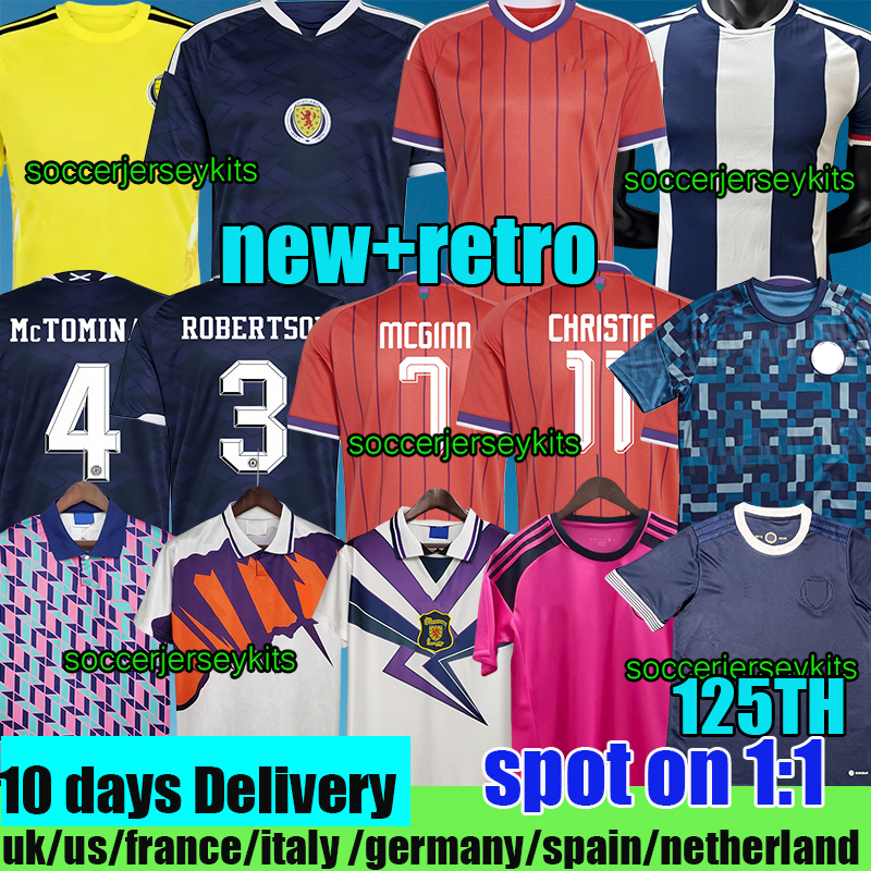 scotland football shirt 2026 world cup ROBERTSON McGINN McTominay McGREGOR SHANKLAND MCGREGOR Home maillot goalkeeper 2026 men kits sets unifrom Training