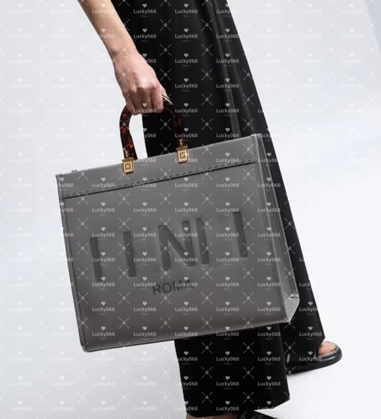 FF Designer Evening Bags Women Leather Handbags Large Capacity Tote Shopping Bag Vintage Sunshine Bags Designer bag Women Shoulder Messenger Bags Purse Lady Tote