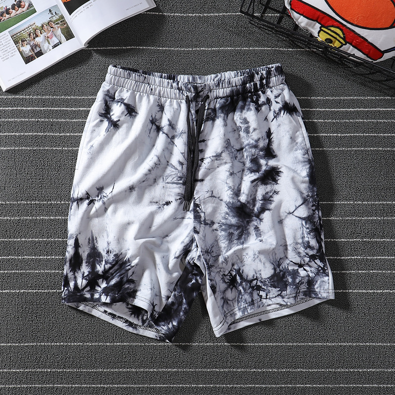 2026 New Arrivals Tie-Dye 3D Printed Board Shorts | Unisex Couple Style Summer Vacation Casual Beach Trunks