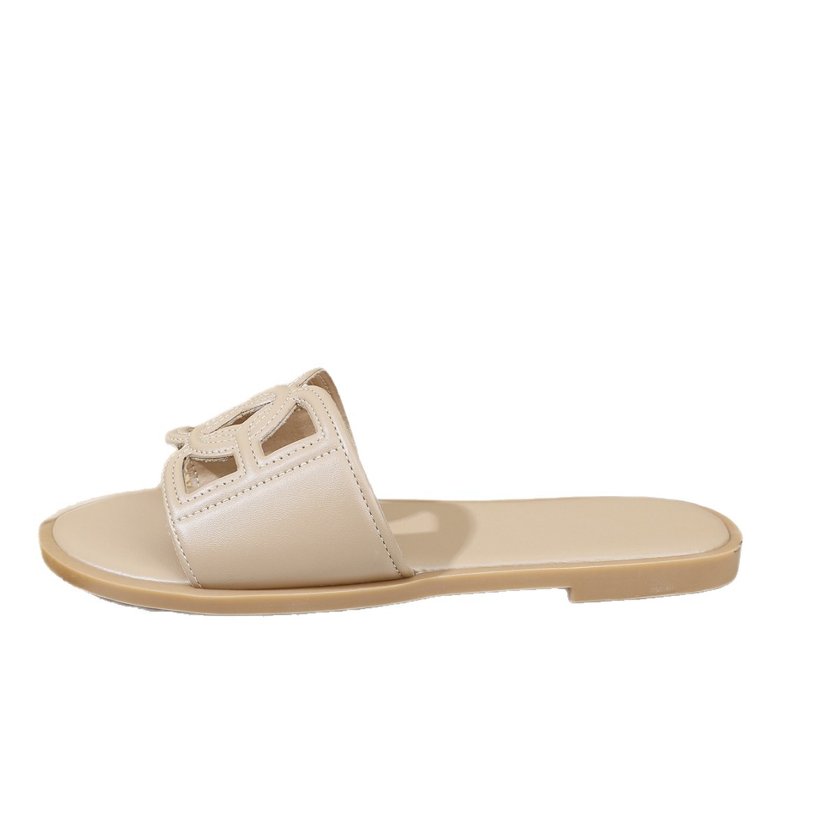 2026 Summer Hot Fashionable Classic Designer Sandals Outdoor Home Versatile Flat Slippers Beach Shoes for Women