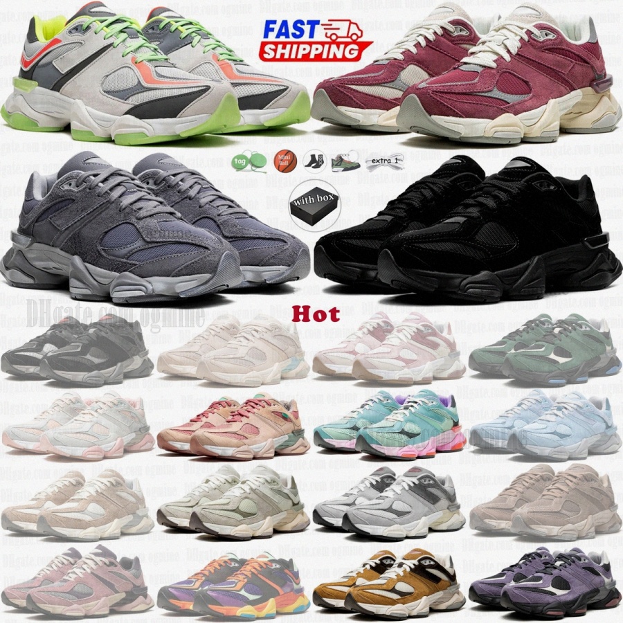 With box designer shoes for men women runner Shoes daily outfit running leather mesh Triple Black White laufschuhe Grey Pink mens trainers yoga active sneakers 36-47