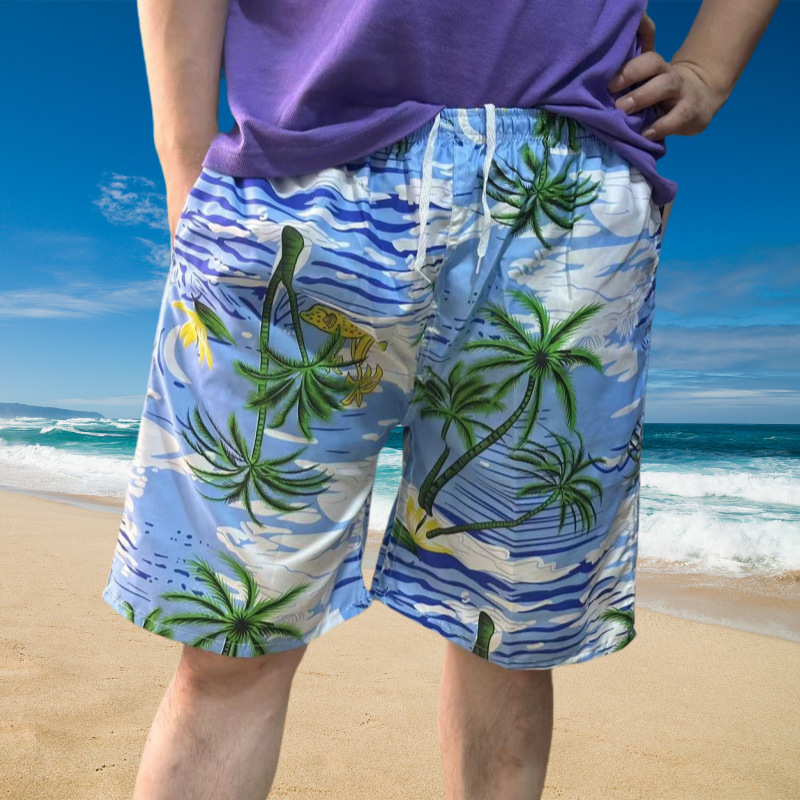 2026 New Arrivals Men's Quick-Dry Board Shorts | Loose Fit European-American INS Style Trunks for Rafting & Vacation