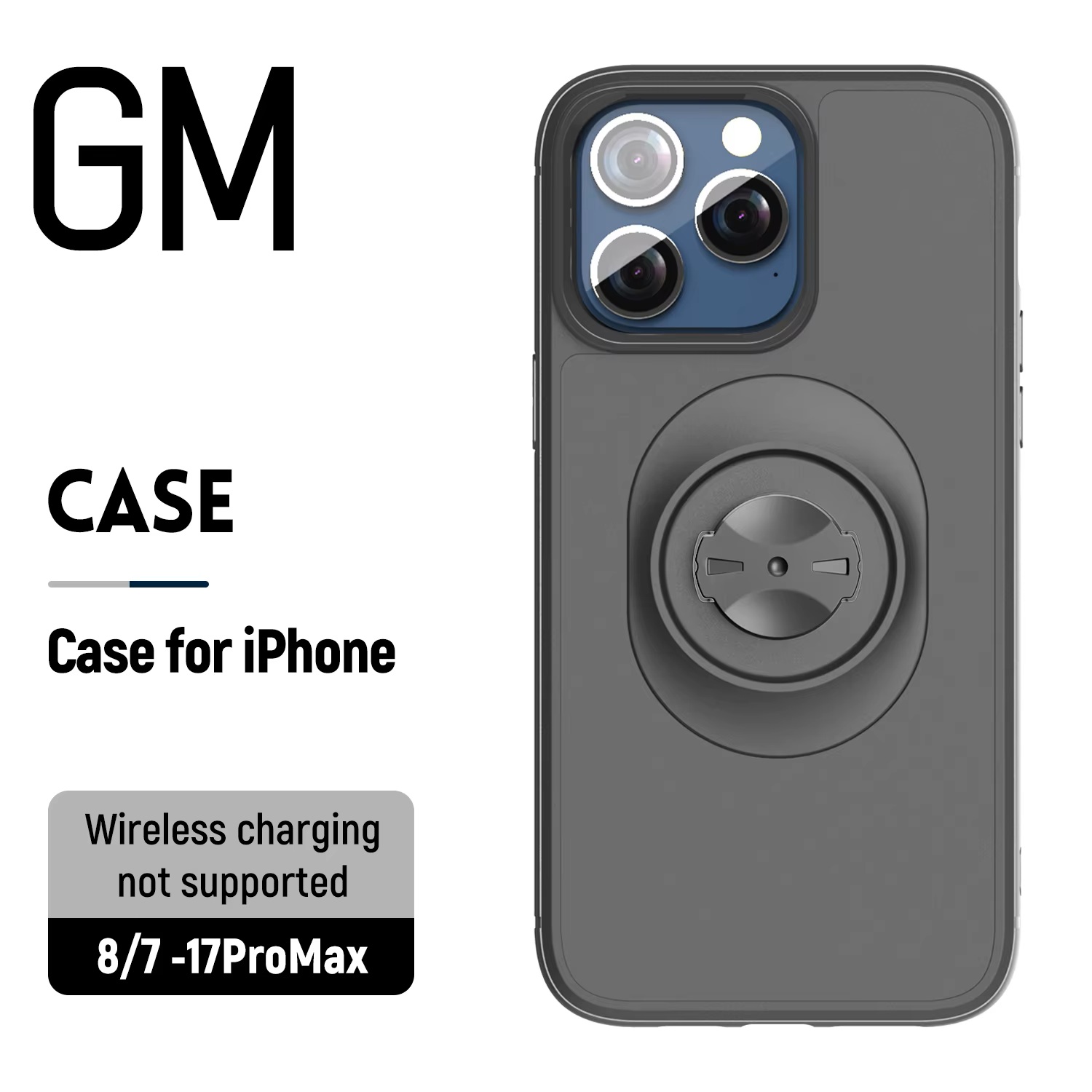 Quick Mount Case for iPhone 17 16 15 14 13 12 11 Pro Max Air Plus, Garmin Compatible Shockproof Cycling Cover for MTB Motorbike Road Bike