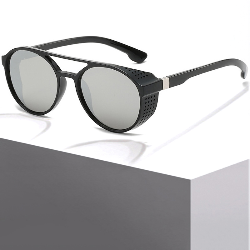 Steampunk Sunglasses Women Men Vintage Glasses Round Glasses Steam Punk Retro Fashion Sun Glasses Oculus de sol CB Fashion Accessories