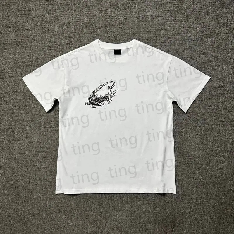 Summer short sleeved women's T-shirt men's T-shirt pure cotton printed short sleeved casual cotton casual short sleeved T-shirt
