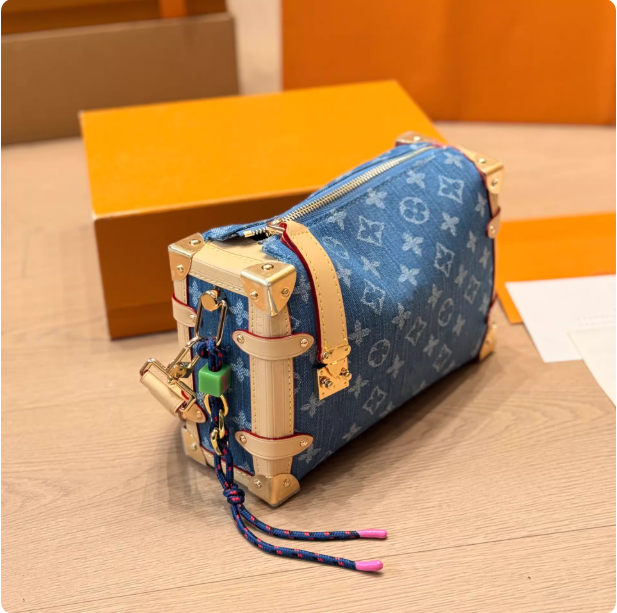 Top Designer bag 10A Ladies Fashion Casual Designe Luxury Side Trunk Bag Totes Handbag Crossbody Shoulder Bags Messenger Bag Top Mirror Quality shoulder bag M46358