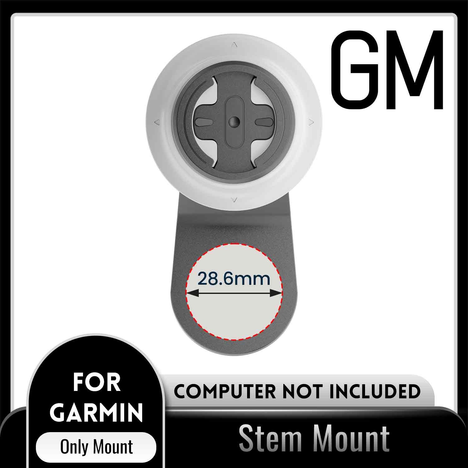 Cycling GPS Computer Extension Bracket, Aluminum Stem Mount, Quick-Release Base for Garmin, XOSS and iGPSPORT - view 5