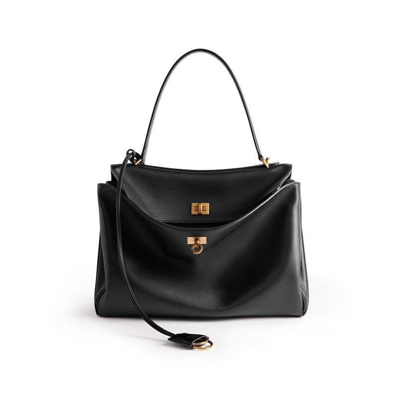 BANNECAAG 2026 New Model Top Designer Luxury Bag Rodeo Large-Capacity Commuter Tote Bag Handbag Textured Crossbody Bag