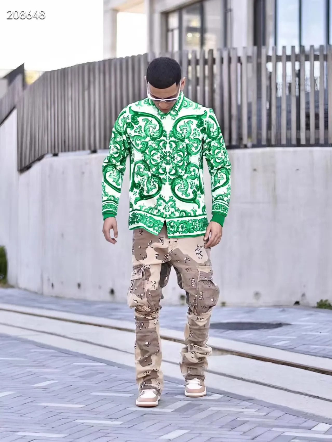 Fashion Men Shirts 2025 European n Party Style Mens Clothing Camisas Masculino Ropa De Hombre Clothes 260331