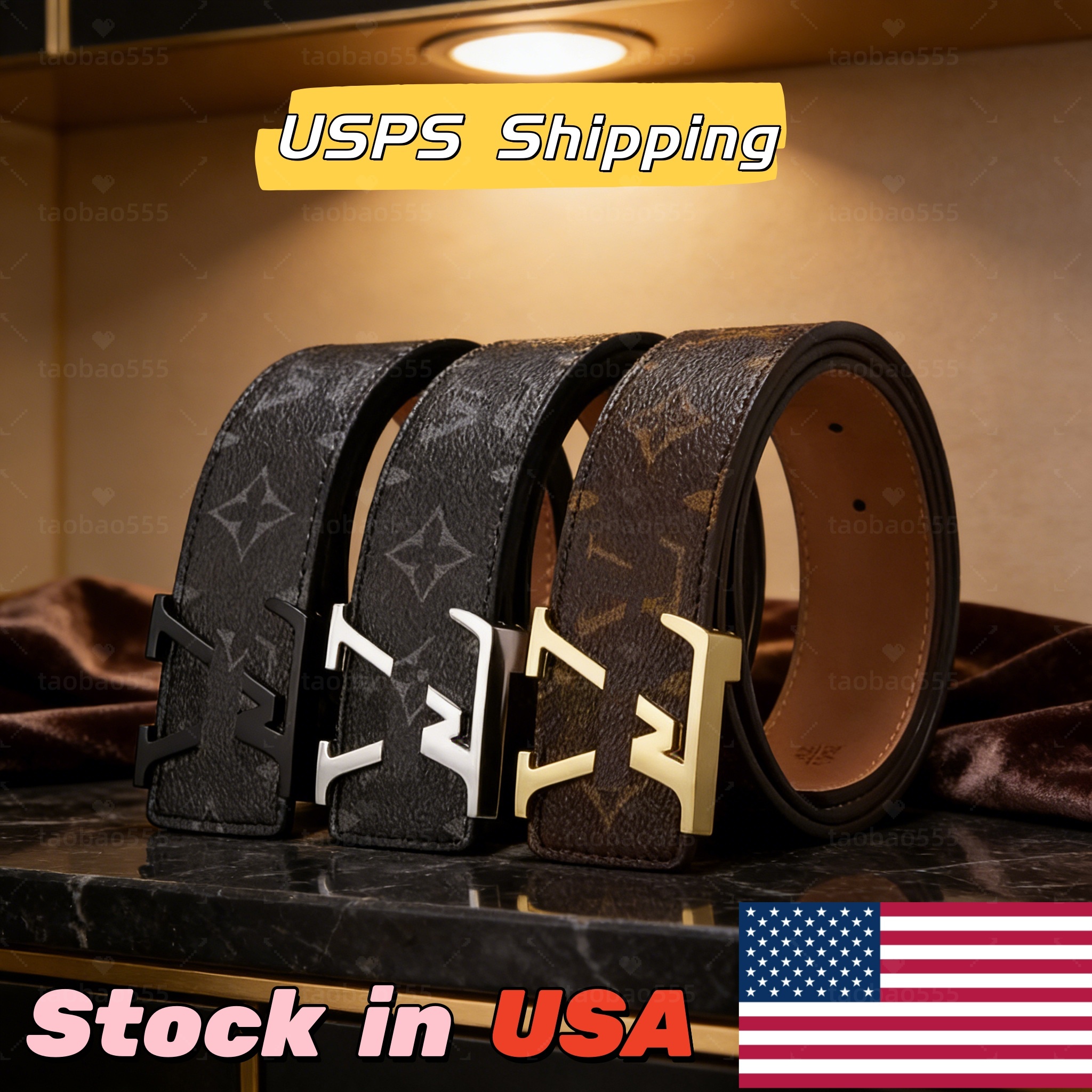 Mens belt womens belts designer brand High quality belt length 100-120CM woman men belt fashion classics casual letter smooth buckle designer belt