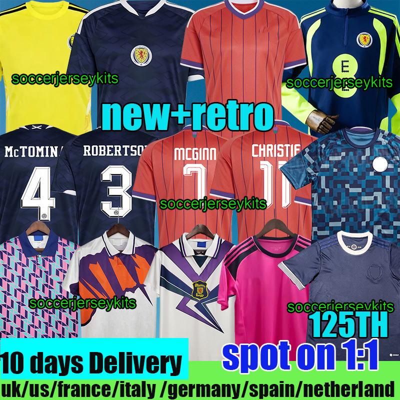 scotland football shirt 2026 world cup ROBERTSON McGINN McTominay McGREGOR SHANKLAND MCGREGOR Home maillot goalkeeper 2026 men kits sets unifrom Training