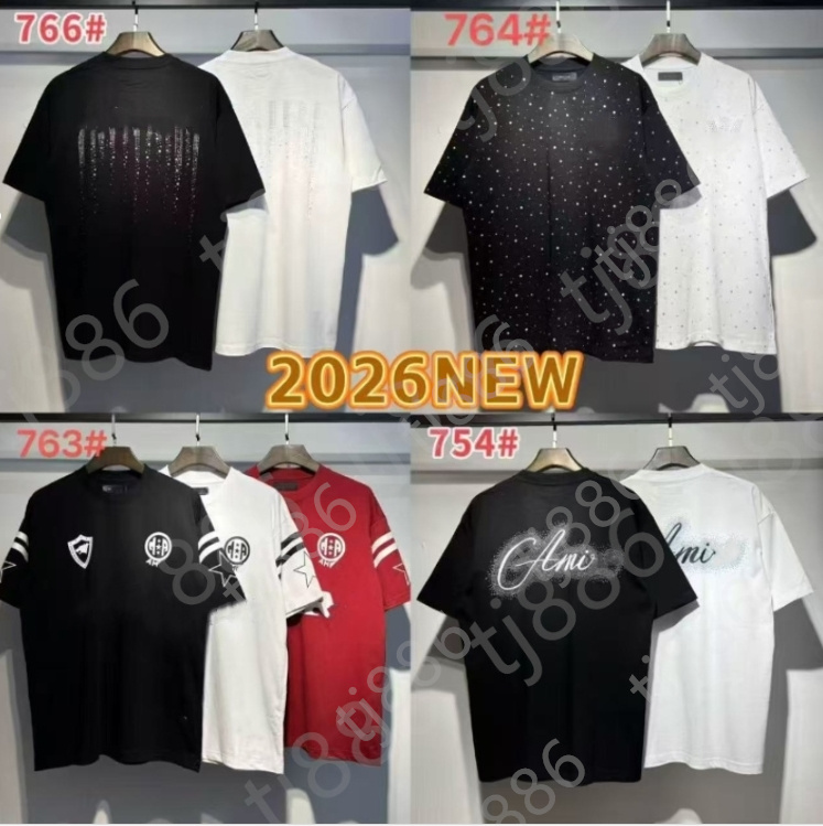 Men's t shirt Multicolor Women Men Stylist Shirt Pure Cotton Tees Classic Senior Designer clothes top1 tee fashion clothing Embroidery letter