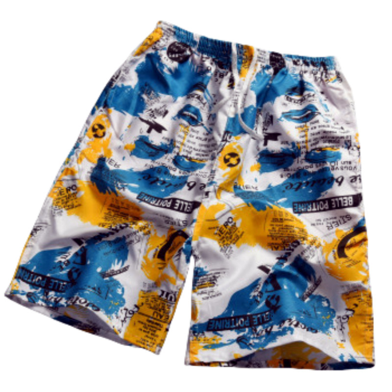 2026 New Arrivals Men's Quick-Dry Board Shorts | Loose Fit European-American INS Style Trunks for Rafting & Vacation