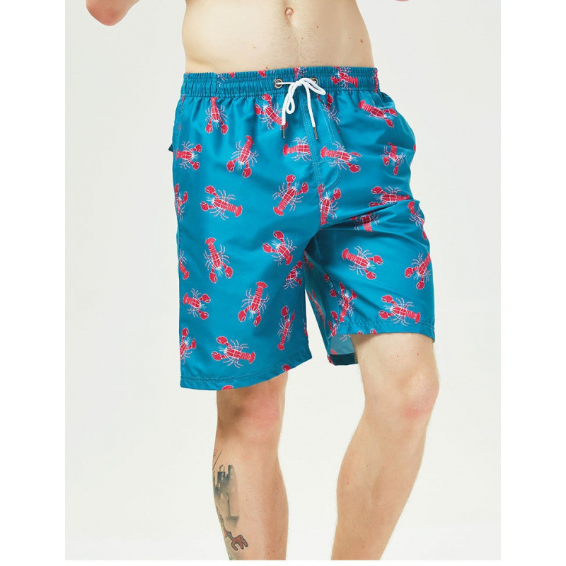 2026 New Arrivals Men's 5-Inch Quick-Dry Board Shorts | Gradient Color Beach Surf Trunks for Amazon