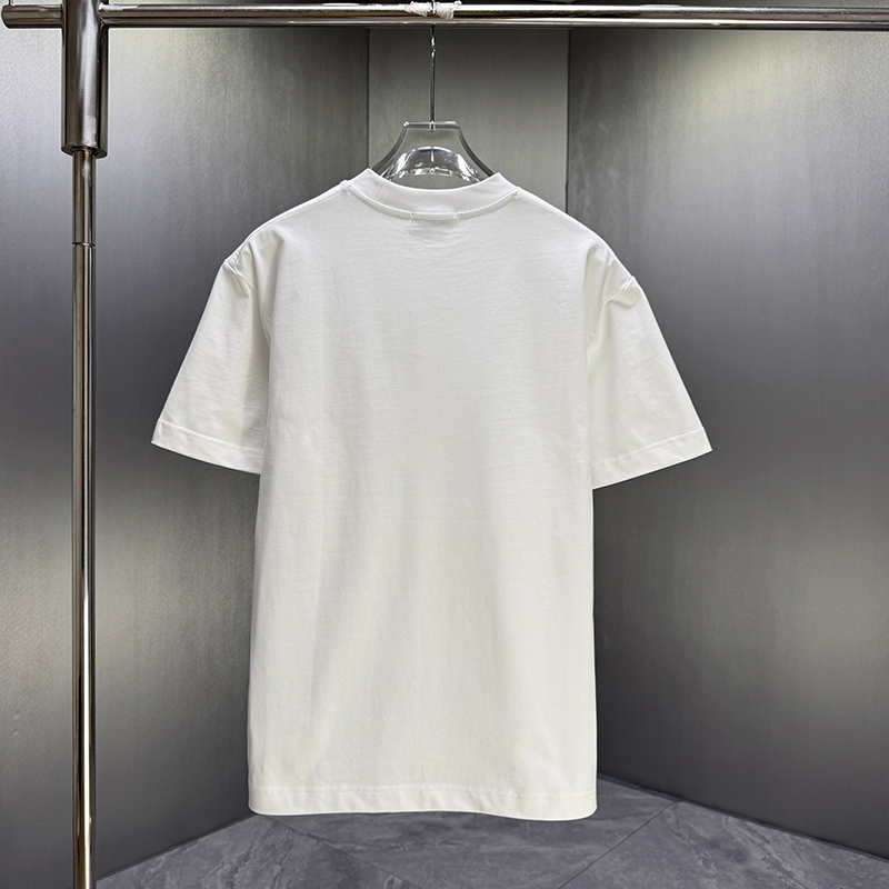 T Shirts For Men Designer Oversized Casual Style Polo Shirt Graphic Tee Sporty Style Polo Shirt Fashion Summer Breathable White Essential Clothes