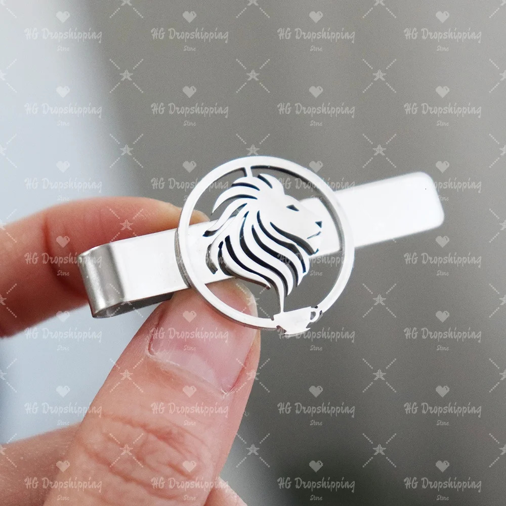 Custom Simple Tie Clip Personalized Picture For Men Jewelry Stainless Steel Wedding Jewelry Valentines Day Gifts 260403BJ - view 6