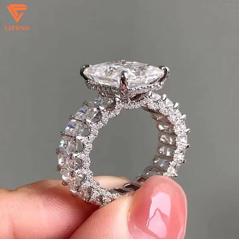 Fashion Design Hip Hop Stainless Steel Hug Ring Personality Couple Gold S925 Sterling Silver Ring for Women and Men